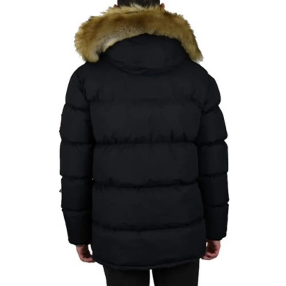 Galaxy by Harvic Spire Heavyweight Parka Jacket L - Picture 4 of 16